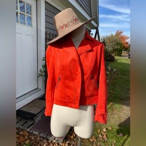 - 3 for $25 pick and bundle.  🏡🏡🏡 Philosophy Faux Suede cropped Jacket EUC